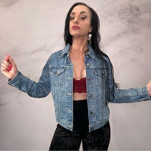 Levi Strauss denim jean jacket coat